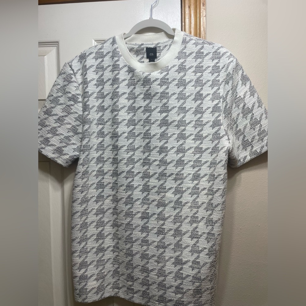 River Island Houndstooth check shirt